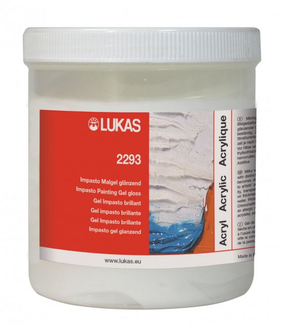 Lukas - Impasto painting gel gloss 250ml